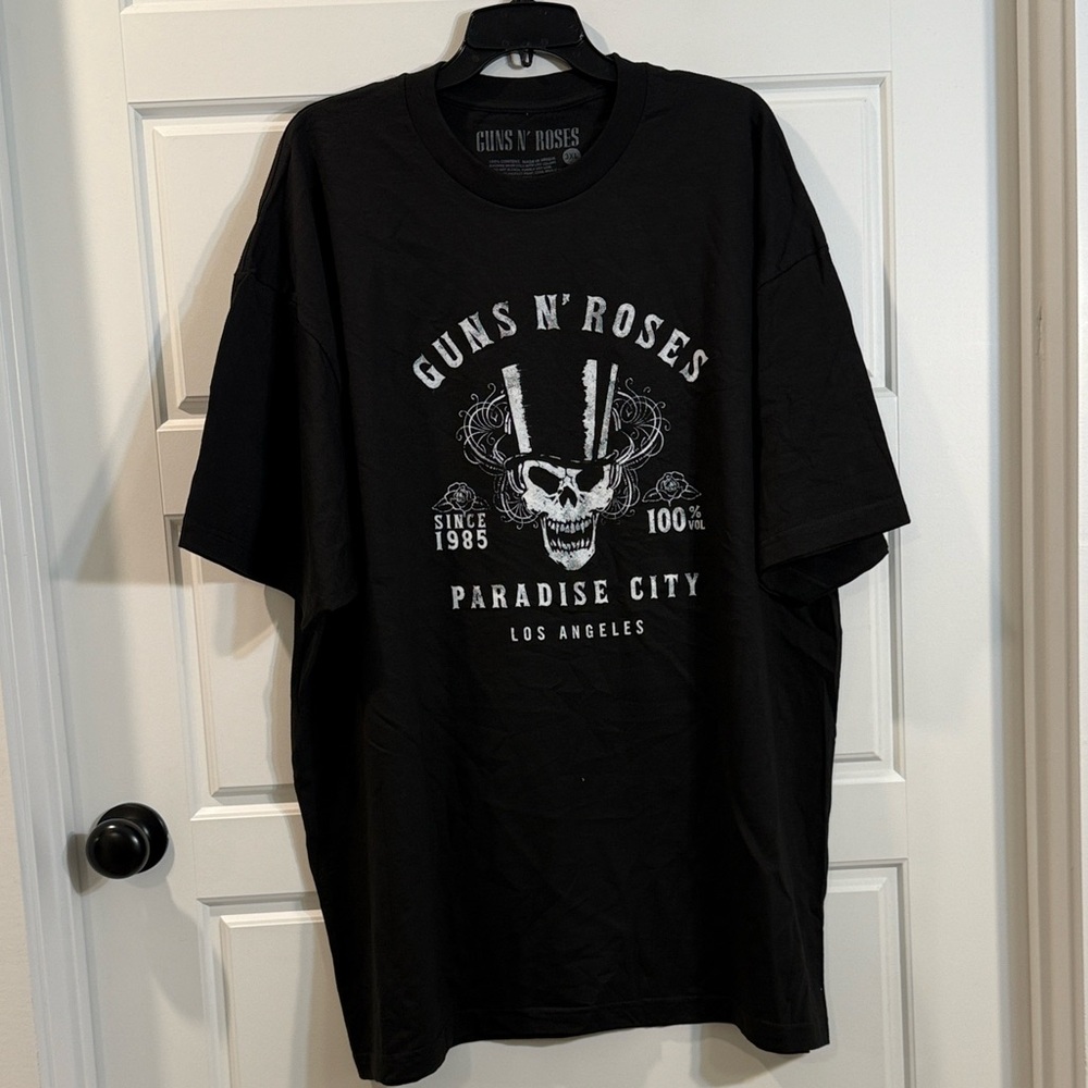 Guns N Roses Paradise City T-Shirt Rock N Roll Big & Tall 5XL NWOT